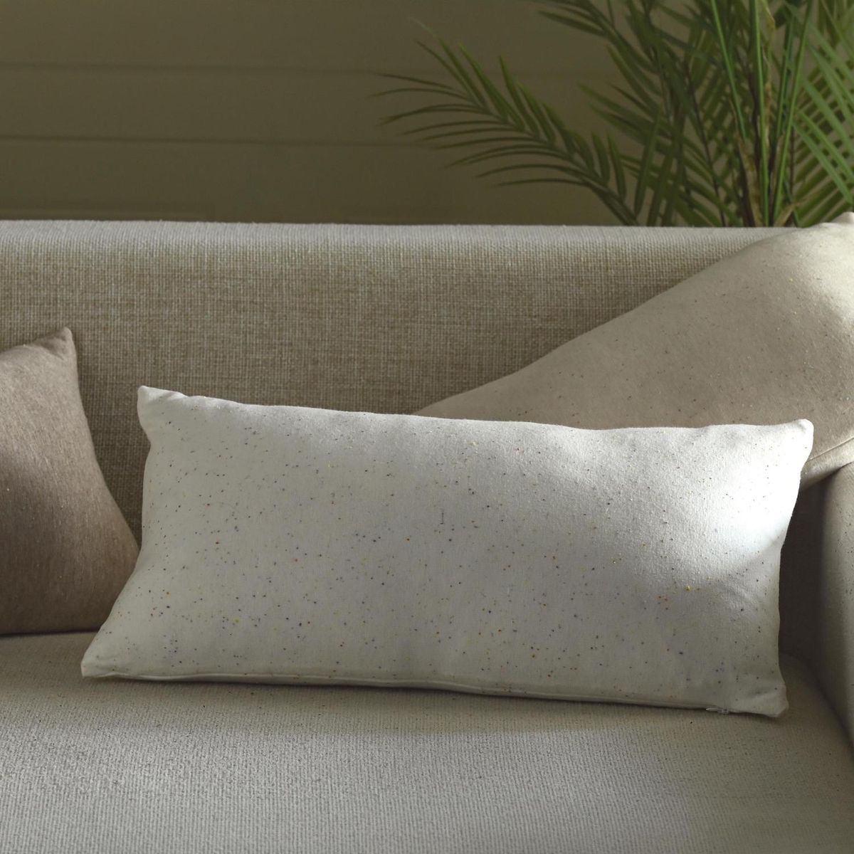 Almofada Branca 50x25cm Just Home Collection, marca Just Home Collection - Foto 2