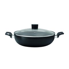 Panela Wok C/Tampa E Alças Brinox