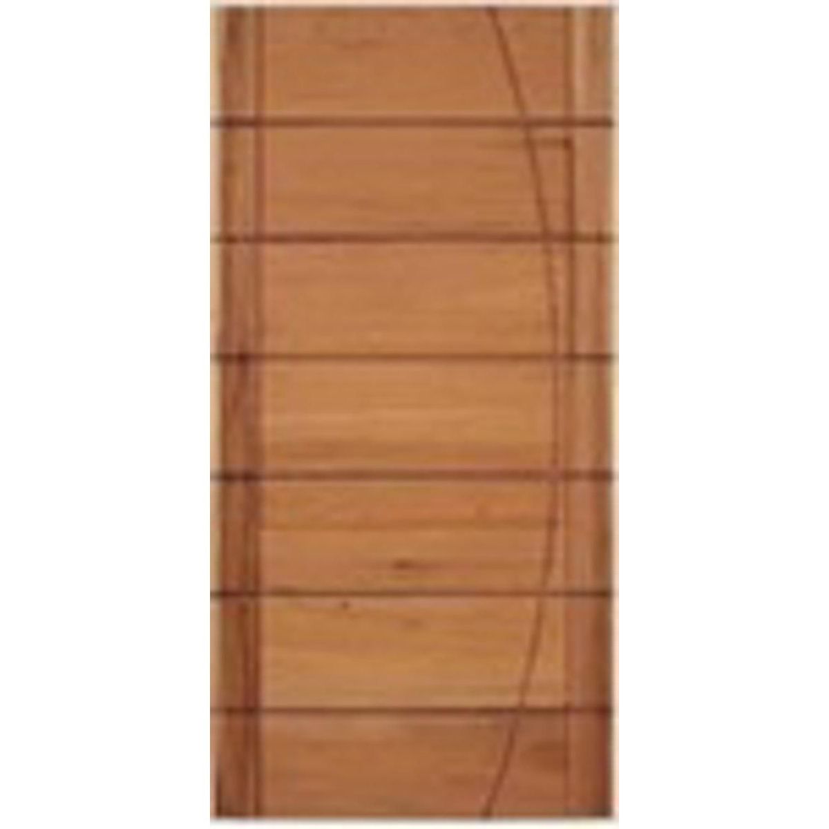 Porta Montada Pivotante Madeira Macica Cedro Arana Natural Esquerda 210x100x14cm BBB-R, marca LG Sidney - Foto Principal