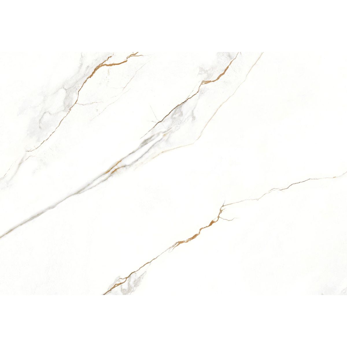 Porcelanato Retificado Polido Vene Doro Interno Branco 90x120 Cm Caixa 2,16 M² Delta Ceramica, marca Delta Ceramica - Foto Principal