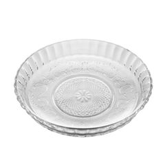 Prato Para Bolo De Vidro Angel 30cm