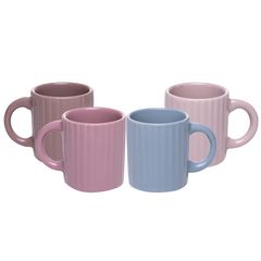 Caneca De Cerâmica Stripes Sortido 210ml