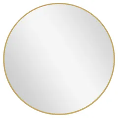 Espelho Redondo 70 Cm Dourado Just Home Collection