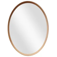 Espelho Redondo Natural 60x80 Just Home Collection