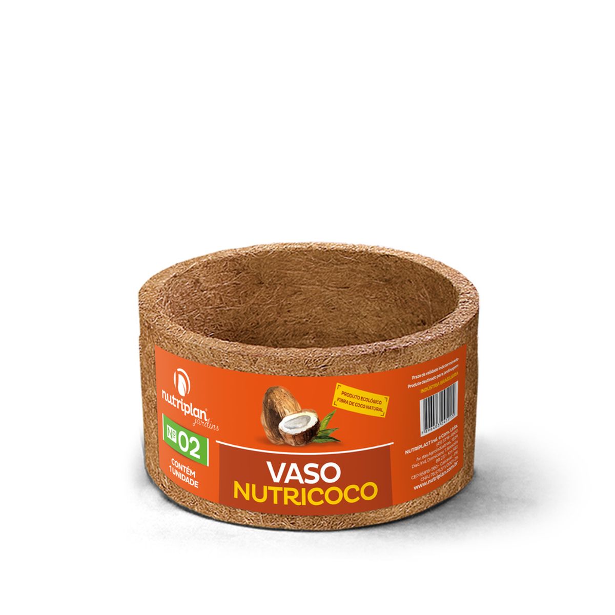 Vaso Nutricoco Numero 02 Nutriplan, marca Nutriplast - Foto Principal