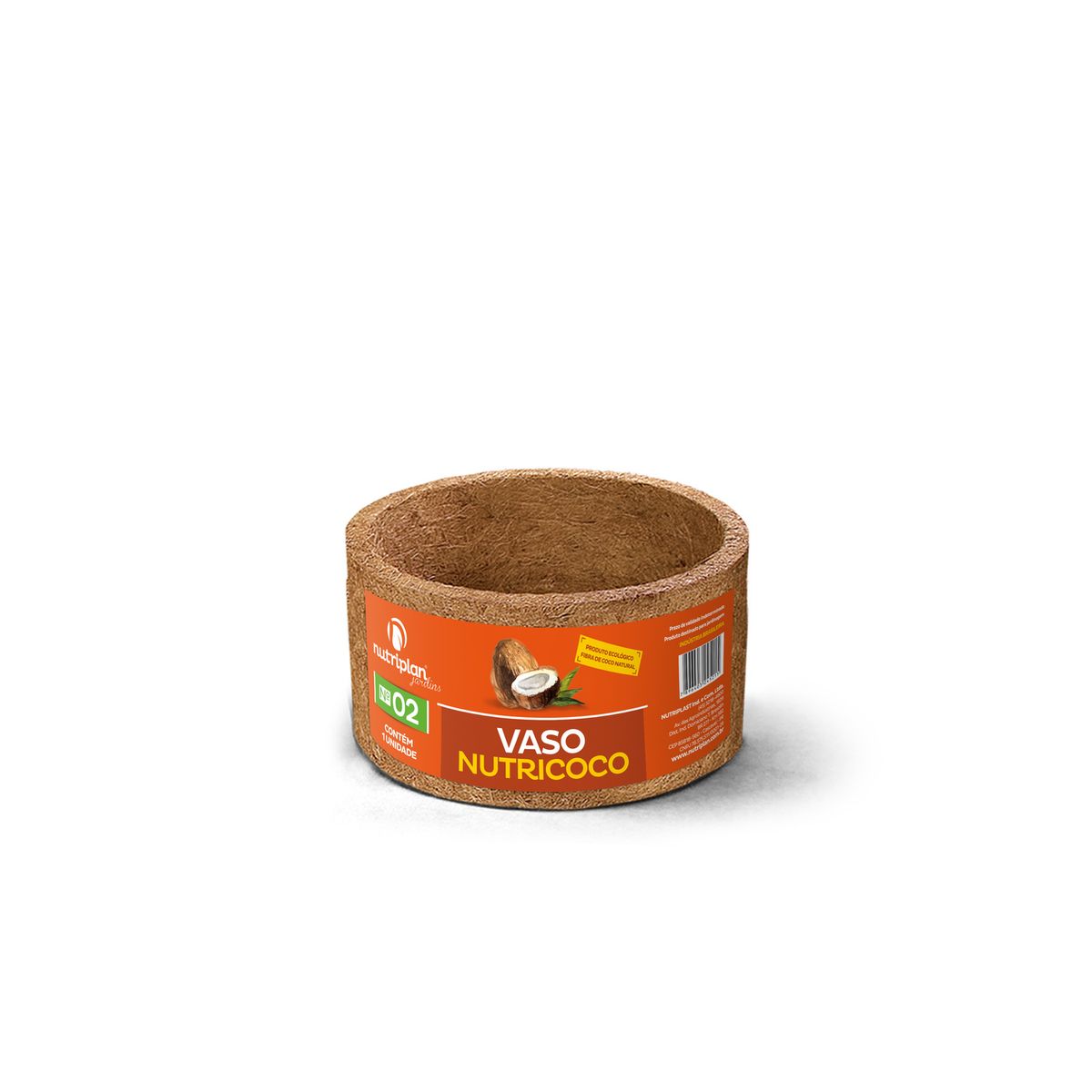 Vaso Nutricoco Numero 02 Nutriplan, marca Nutriplast - Foto Principal