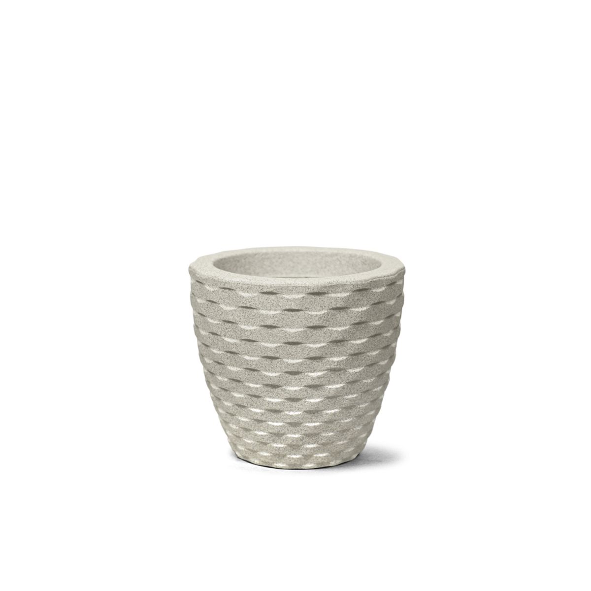 Vaso Redondo Elo 22cm Cimento Nutriplan, marca Nutriplast - Foto 2