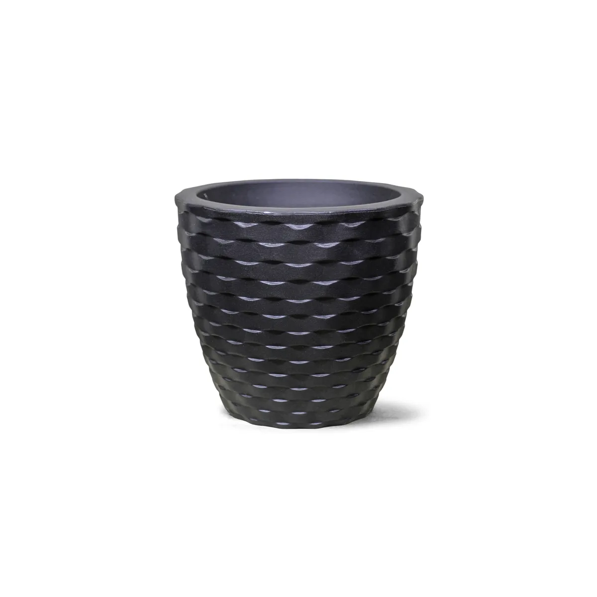Vaso Redondo Elo 35cm Preto Nutriplan, marca Nutriplast - Foto Principal