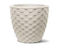 Vaso Redondo Elo 55cm Cimento Nutriplan