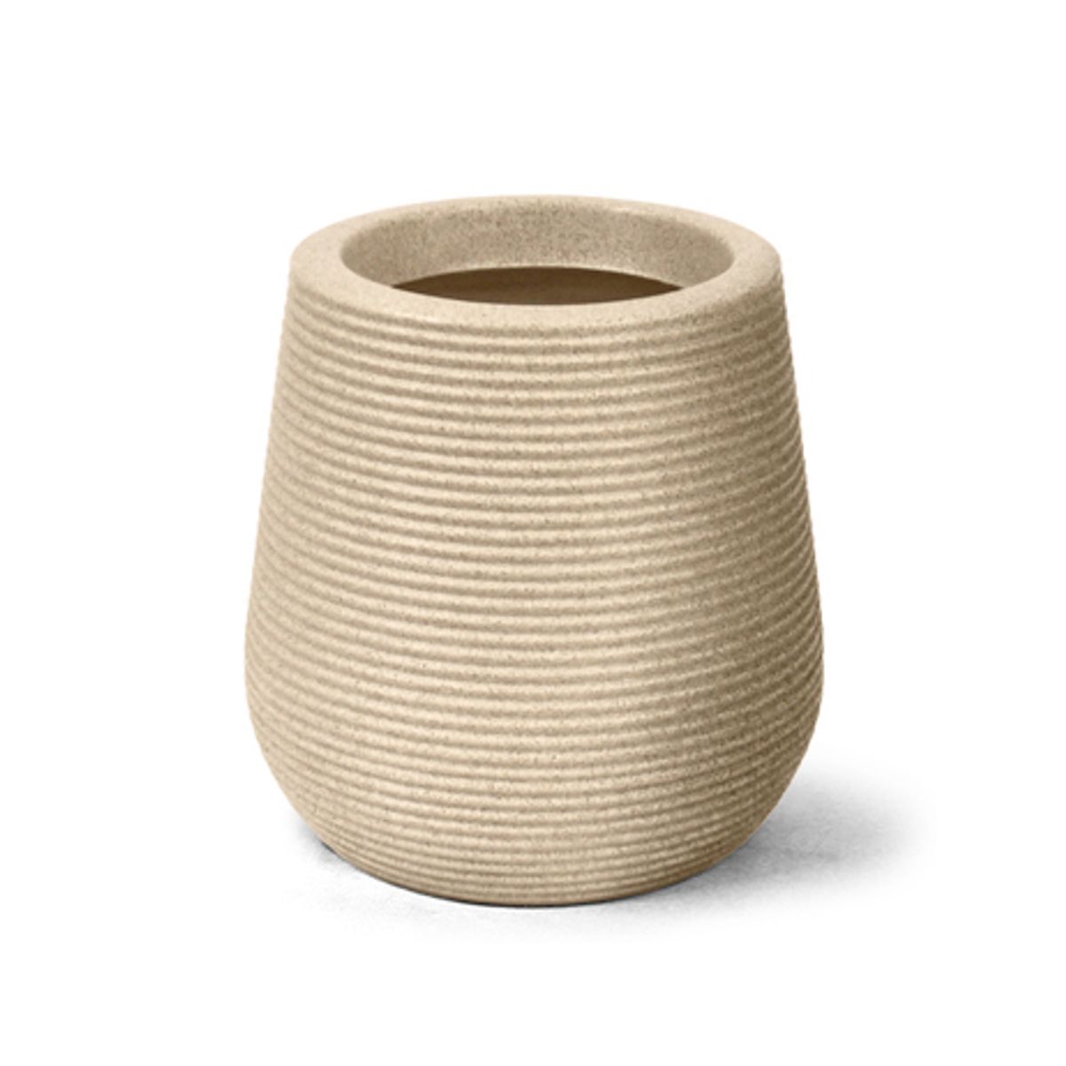 Vaso Redondo Riscatto 26cm Areia Nutriplan, marca Nutriplast - Foto Principal