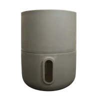 Vaso de Planta Urbi Autorigavel 40x33 G Cimento Brota Company