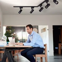 Spot Led Para Trilho 7W Preto 3000K