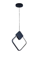 Pendente Led Ariel Preto 3 Temp