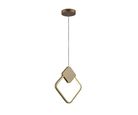 Pendente Led Ariel Dourado 3 Temp