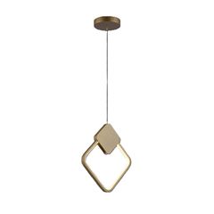 Pendente Led Ariel Dourado 3 Temp