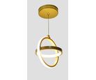 Pendente Led Pandora Dourado 3 Temp