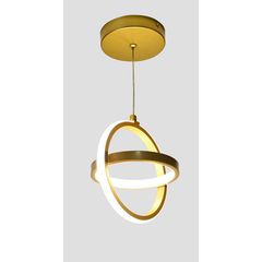 Pendente Led Pandora Dourado 3 Temp