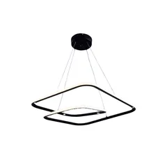 Pendente Led Straw Preto 3 Temp