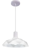 Pendente Pp Flowers Bco/Bco 1Xe27
