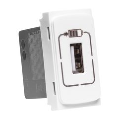 Módulo Carregador 1x Usb 1500ma 1m Bra Zeffia Legrand