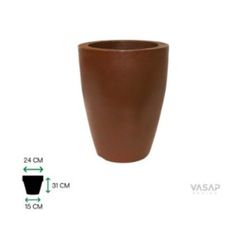 Vaso Vietnamita 31cm Argila Vasap