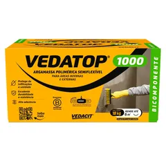 Argamassa Polimerica Vedatop 1000 18kg Vedacit