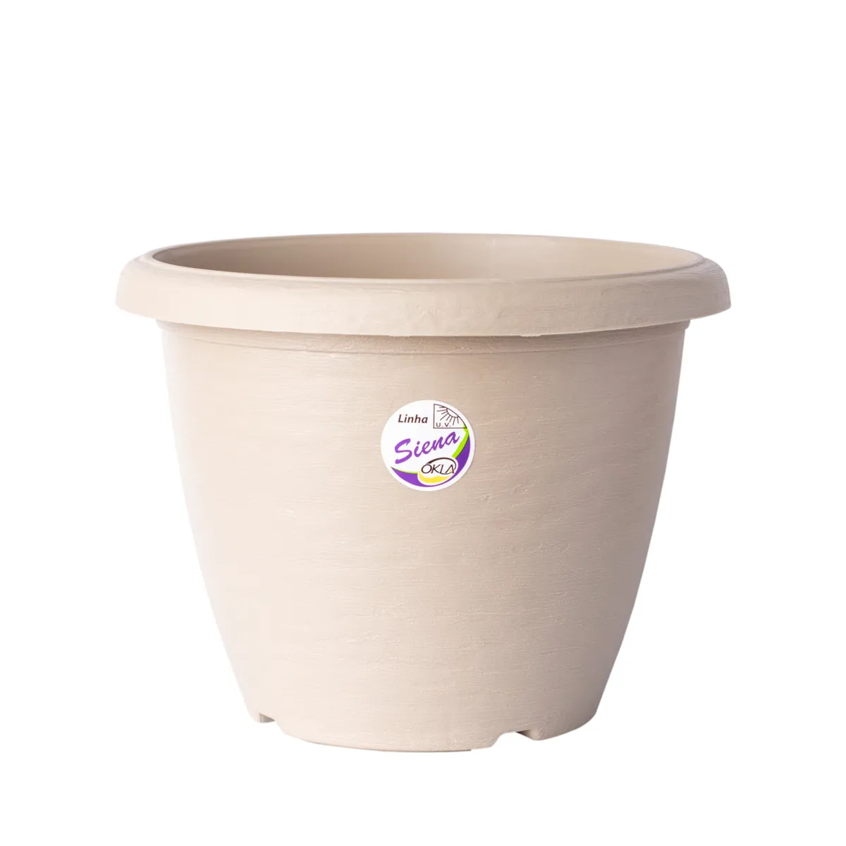 Vaso Siena 15x11,5cm Cinza Okla, marca Okla - Foto Principal