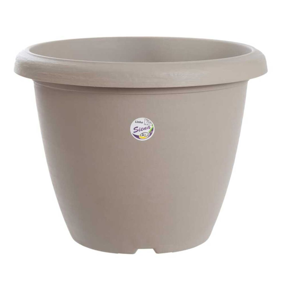 Vaso Siena 30 X 23cm Cinza Okla, marca Okla - Foto 2