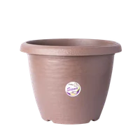 Vaso Siena 30 X 23 Cm Tabaco Okla Fg Import