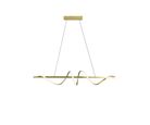Pendente Led Union 38w 3000k Ouro