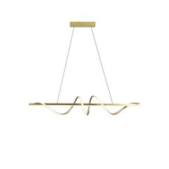 Pendente Led Union 38w 3000k Ouro