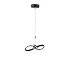 Pendente Led Dubai 3000k 15w Preto