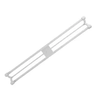 Luminária Toledo 2x120cm Branco com 2 Lâmpadas Tubuled  127-220v Tualux