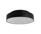 Plafon Ibiza.03 Preto 36 Cm Diametro para 03 Lâmpada  E-27 Tualux