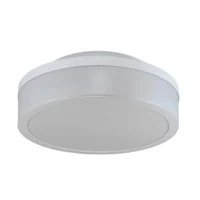 Plafon Santorini.03 Branco 36 Cm Diametro para 03 Lâmpadas  E-27 Tualux