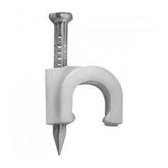 Fixa Fio Chato 6mm Bc C/ 25pcs Mxt