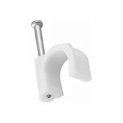 Fixa Fio Rg6 7mm Bc C/25pçs Mxt