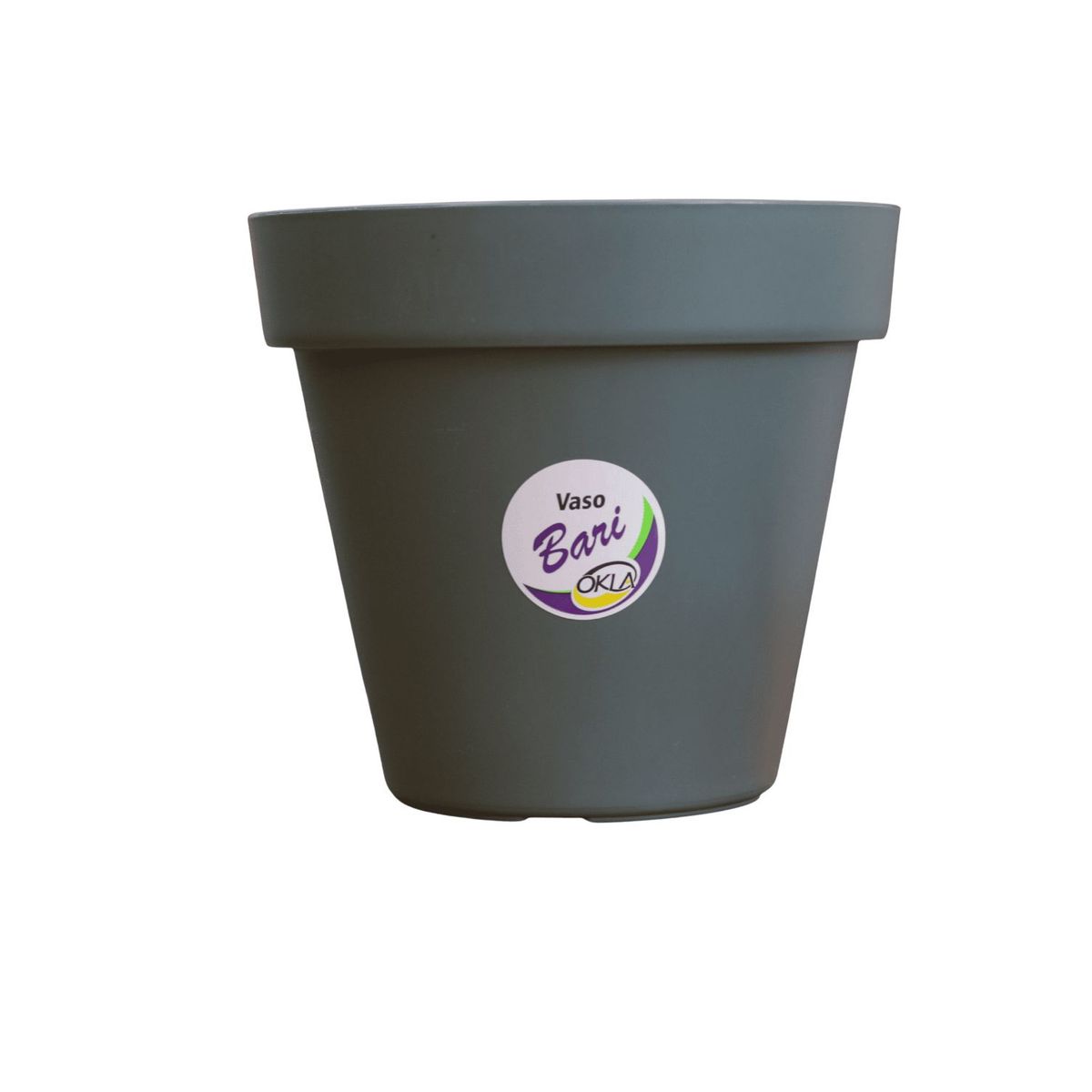 Vaso Bari 18x15,5cm 2,4l Oliva Okla, marca Okla - Foto Principal