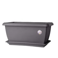 Jardineira Siena 45x25x21cm Preto Okla