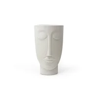 Vaso Face Homem 36cm Cimento Nutriplast