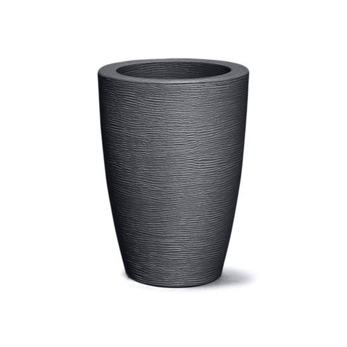 Vaso Grafiato Conico 38cm Preto Nutriplast, marca Nutriplast - Foto Principal