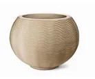 Vaso Ondulado 26cm Areia Nutriplast