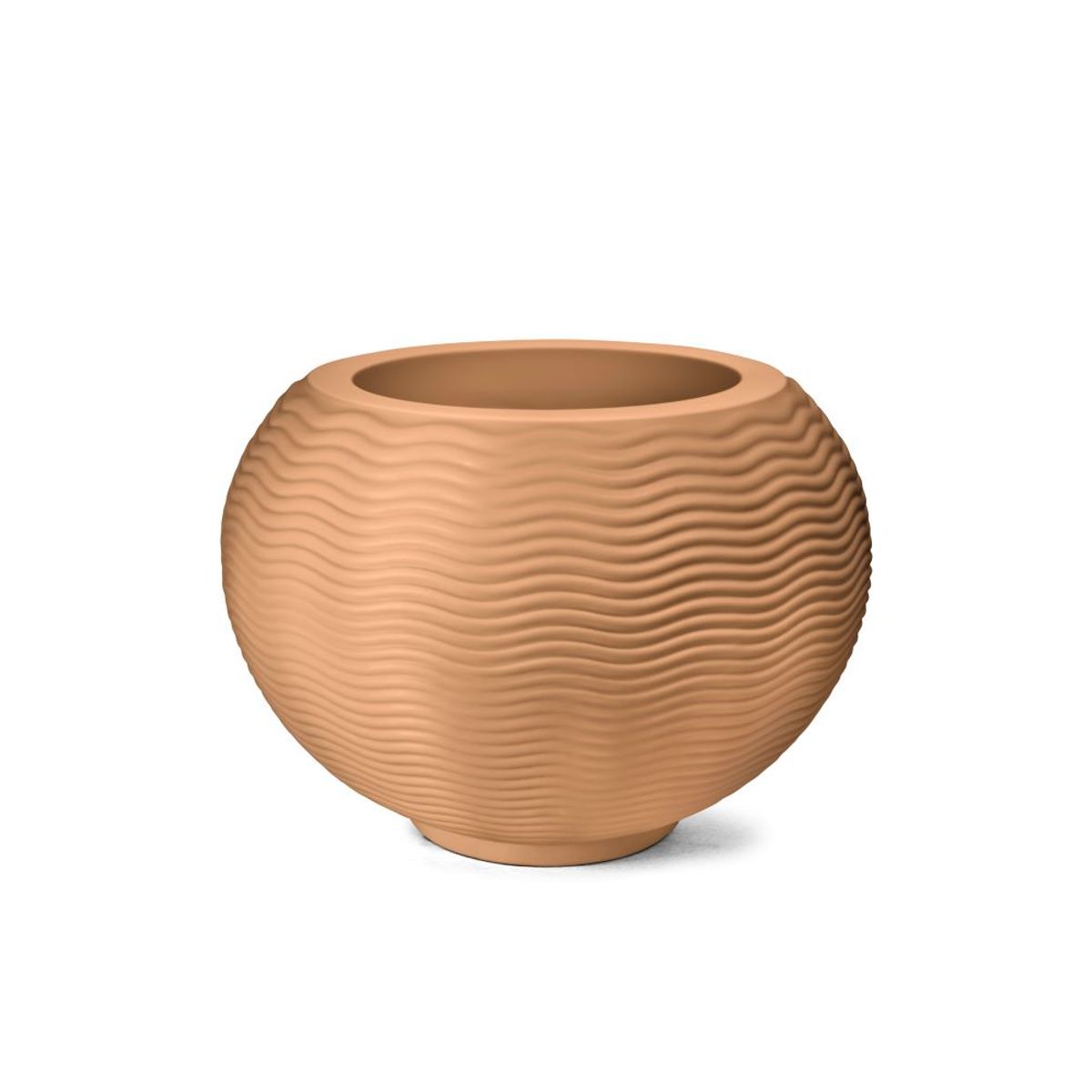 Vaso Ondulado 26cm Ceramica Nutriplast, marca Nutriplast - Foto Principal