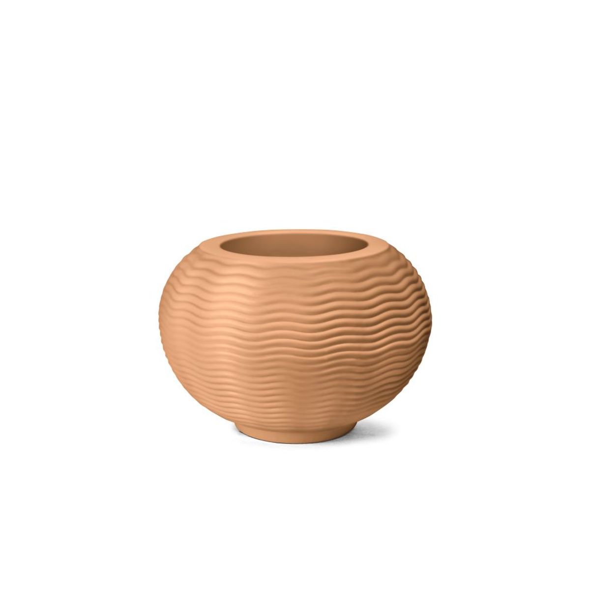 Vaso Ondulado 26cm Ceramica Nutriplast, marca Nutriplast - Foto 2