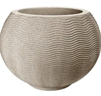 Vaso Ondulado 26cm Granito Nutriplast