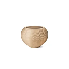 Vaso Ondulado 32cm Areia Nutriplast