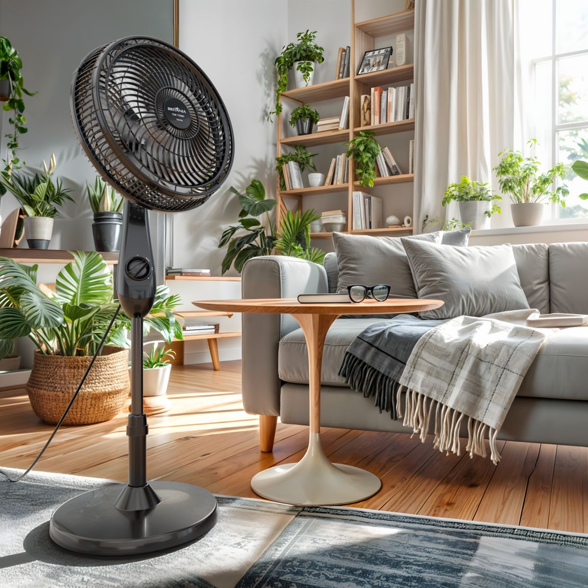 Ventilador de Coluna Britânia 6 Pás de 30cm 75w Bvc31a 220v Britania, marca Britania - Foto 2