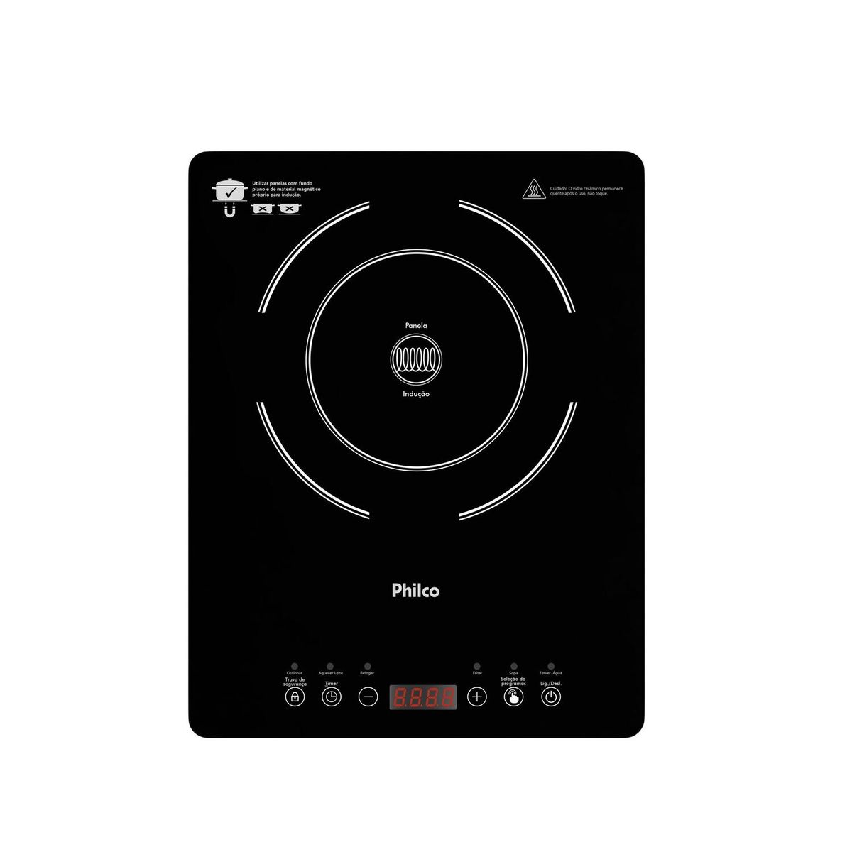 Cooktop de Indução Philco Portátil 1 Queimador Pct10a Philco, marca Philco - Foto Principal