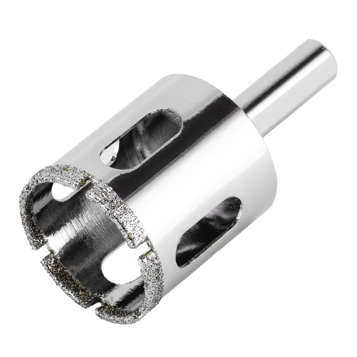 Broca Diamantada para Vidro, 32 X 67 Mm, Haste Triangular//mtx, marca Mundo das Ferramentas - Foto Principal