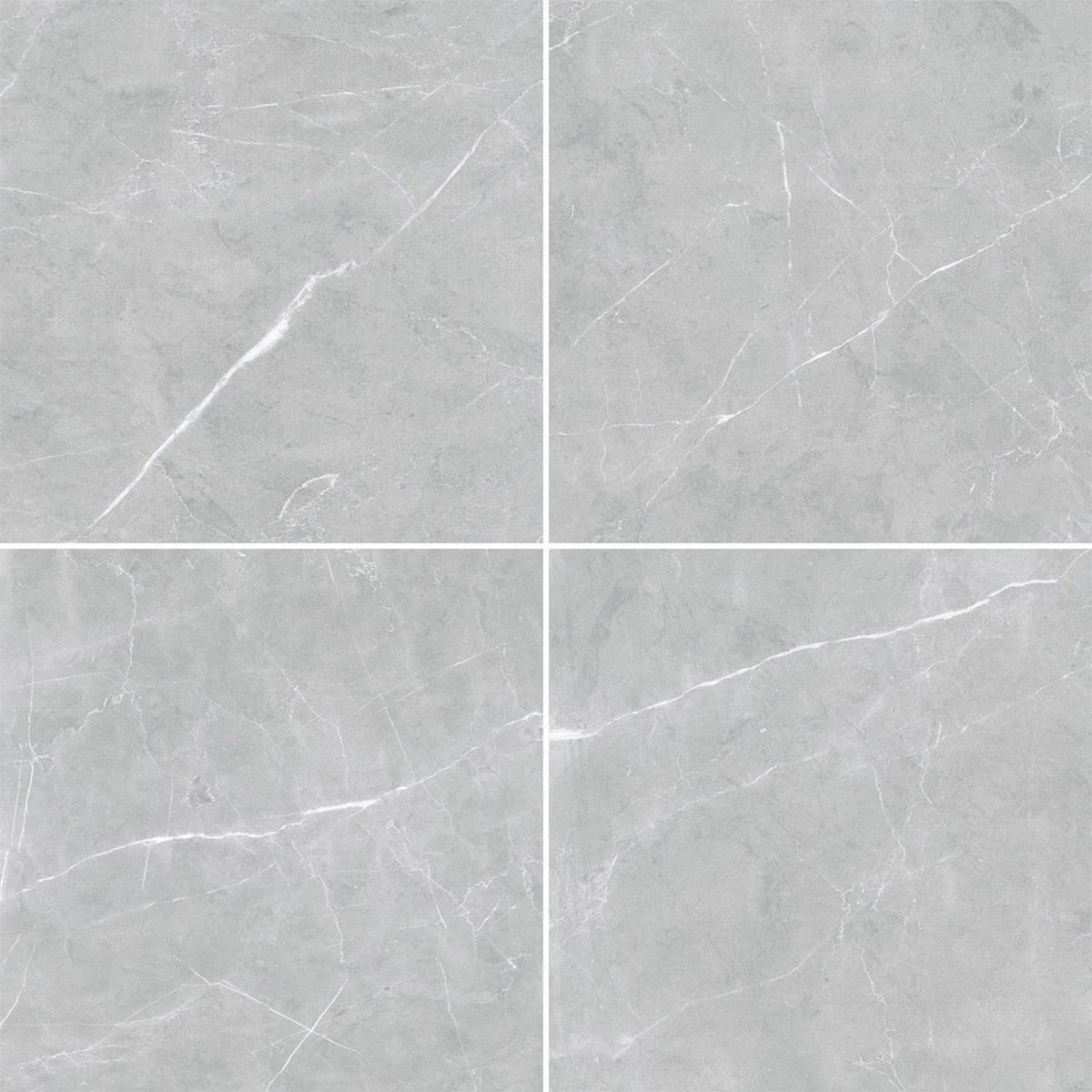 Piso Retificado Selene Grey Mate 81x81 4 Faces Ind. de Uso Ld, marca Formigres - Foto 2